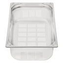 Vogue Heavy Duty Stainless Steel Perforated 1/1 Gastronorm Tray 150mm