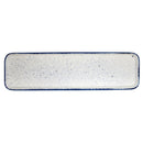 Churchill Stonecast Hints Rectangular Flat Trays Indigo Blue 150 x 530mm (Pack of 4)
