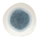 Churchill Studio Prints Raku runde Spurplatten, Topasblau, 286 mm, 12 Stück