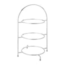Utopia Chrome Three Tier Cake Stand 270mm
