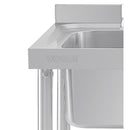 Vogue Single Sink Right Hand Drainer 1000mm