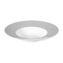 Churchill Isla Schüssel mit breitem Rand, Schiefergrau, 240 mm, 12 Stück