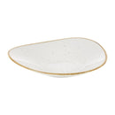 Churchill Stonecast Triangular Shallow Bowls Barley White 210mm