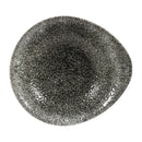 Churchill Raku Round Dish Quartz Black 160mm (Pack of 12)