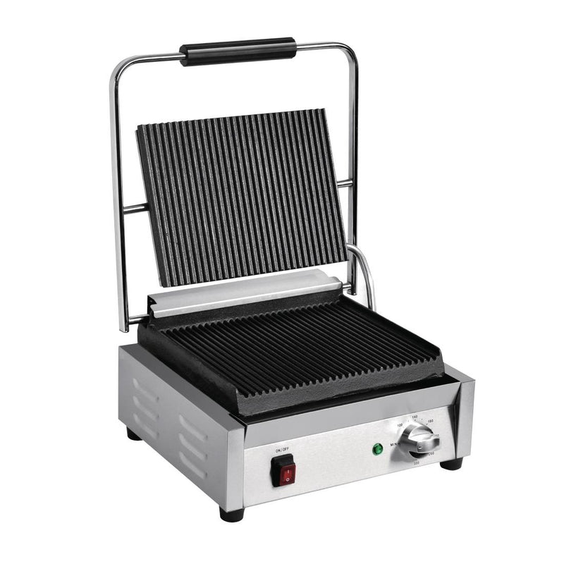 Buffalo Bistro Large Ribbed Contact Grill