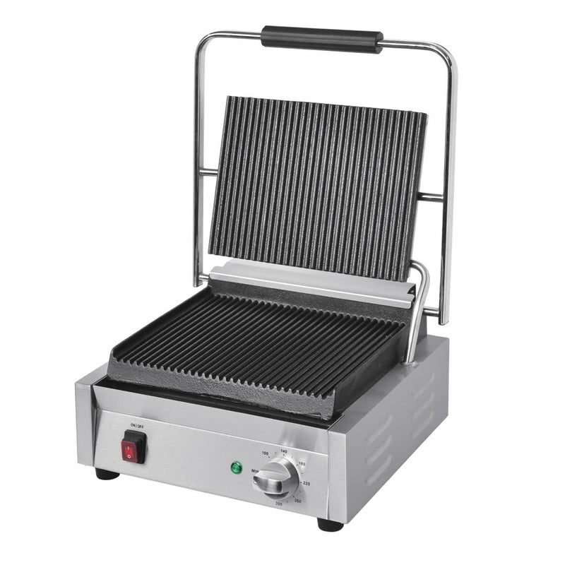 Buffalo Bistro Large Ribbed Contact Grill