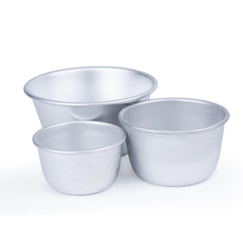 Vogue Aluminium Mini Pudding Basin 227ml