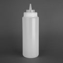 Vogue Clear Weithals-Squeeze-Sauce-Flasche, 32 oz
