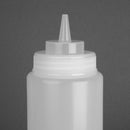 Vogue Clear Weithals-Squeeze-Sauce-Flasche, 32 oz