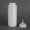Vogue Clear Weithals-Squeeze-Sauce-Flasche, 32 oz