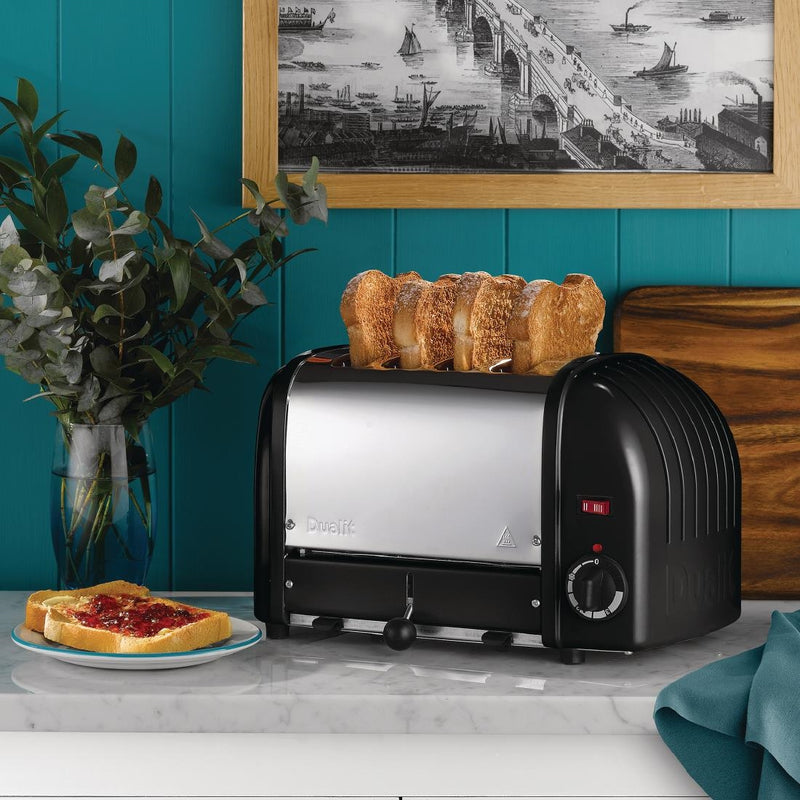 Dualit 4-Scheiben-Vario-Toaster Schwarz 40344