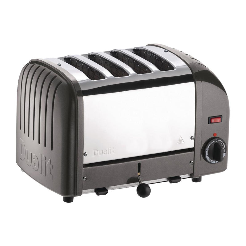 Dualit 4-Scheiben-Vario-Toaster, Holzkohle, 40348