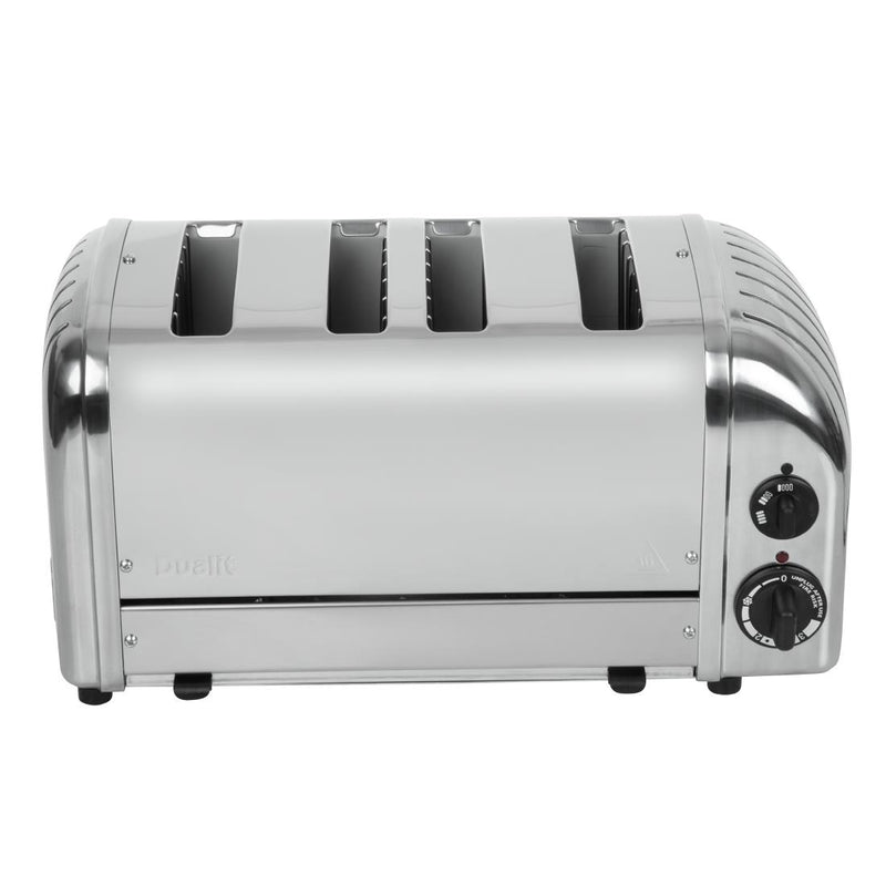 Dualit 4-Scheiben-Sandwichtoaster aus Edelstahl 41036