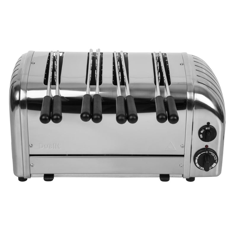 Dualit 4-Scheiben-Sandwichtoaster aus Edelstahl 41036