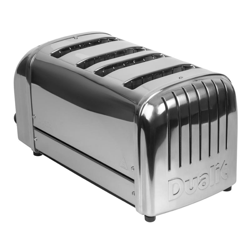 Dualit 4-Scheiben-Sandwichtoaster aus Edelstahl 41036