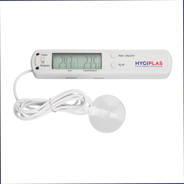 Hygiplas Kühlschrank-Gefrierschrank-Thermometer mit Alarm