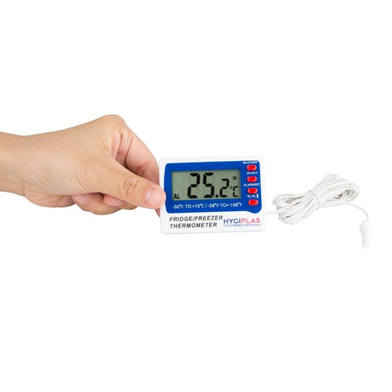 Hygiplas Digital Fridge Freezer Thermometer