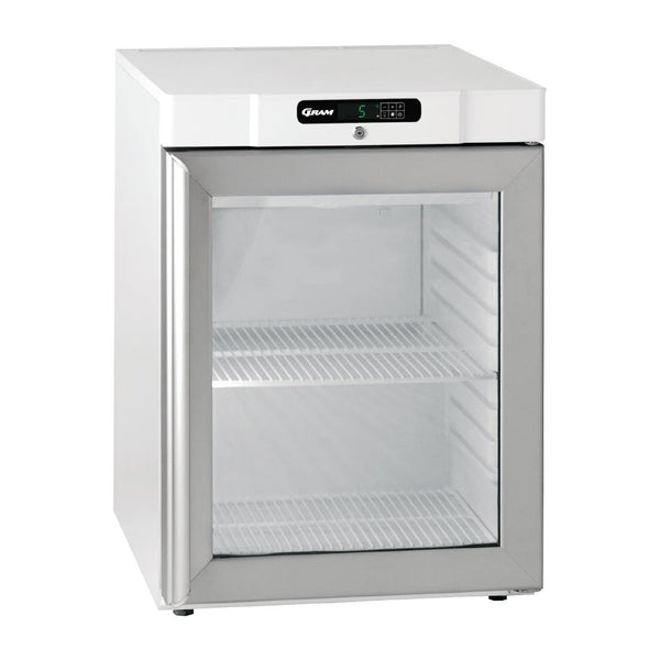 Gram Compact 1 Door 128Ltr Undercounter Freezer F220 LG 2W