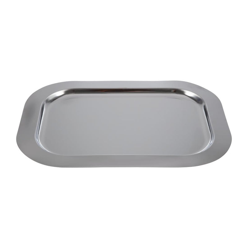 Stainless Steel Rectangular Tray with Cover