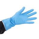 Jantex Latex Household Gloves Blue Small