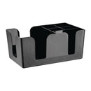 Olympia Kristallon Plastic Bar Caddy Black