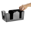 Olympia Kristallon Plastic Bar Caddy Black
