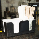 Olympia Kristallon Plastic Bar Caddy Black