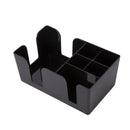 Olympia Kristallon Plastic Bar Caddy Black