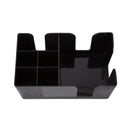 Olympia Kristallon Plastic Bar Caddy Black
