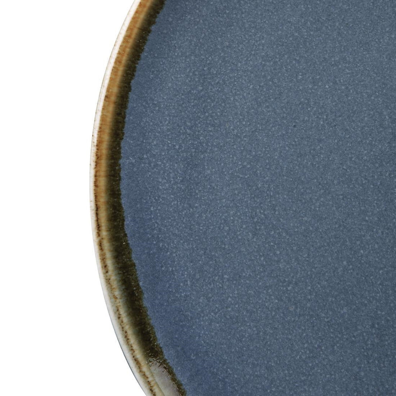 Olympia Kiln Ocean Round Coupe Plates 180mm (Pack of 6)