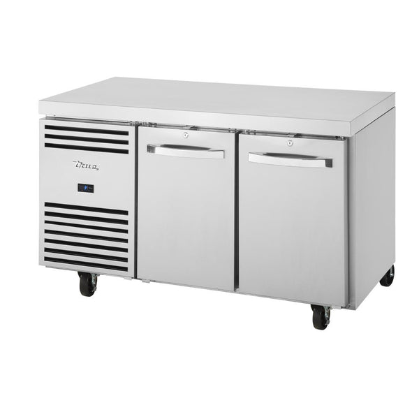 Echter Doppeltür-1/1-GN-Thekenkühlschrank TCR1/2-CL-SS-DL-DR