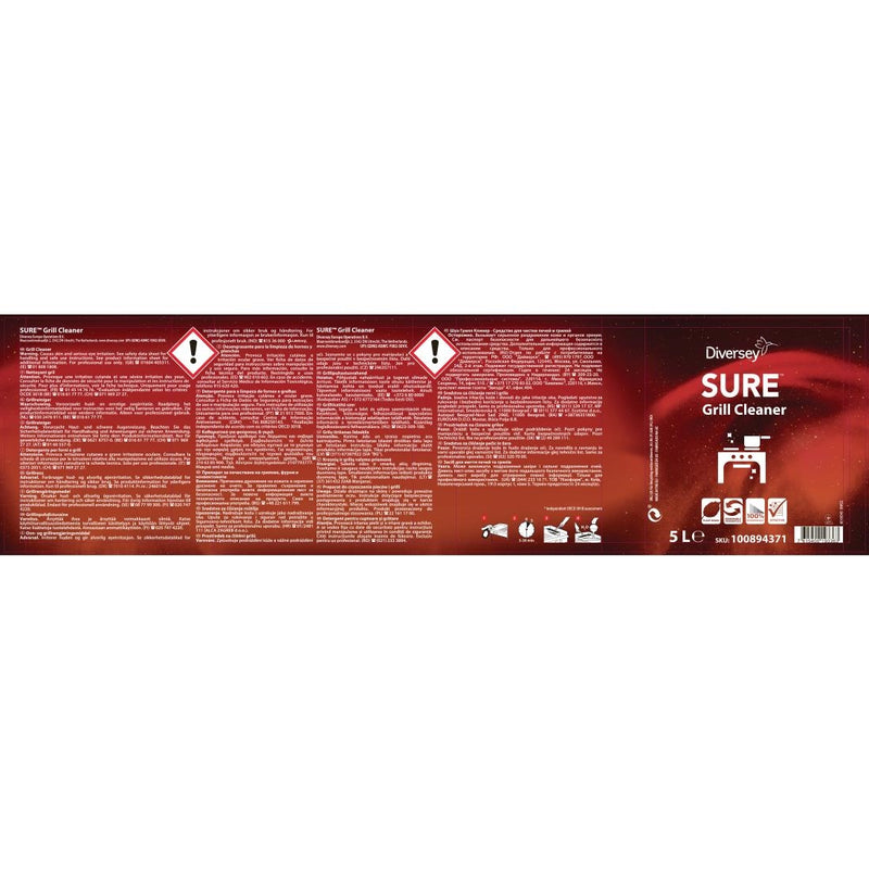 SURE Grillreiniger-Konzentrat 5Ltr