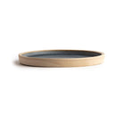 Olympia Canvas Flat Round Plate Blue Granite 180mm (Pack of 6)