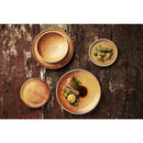 Olympia Canvas Shallow Tapered Bowl Sienna Rust 200mm (Pack of 6)