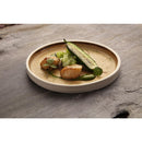 Olympia Canvas Flat Round Plate Sienna Rust 180mm (Pack of 6)