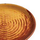 Olympia Canvas Small Rim Round Plate Sienna Rust 180mm (Pack of 6)