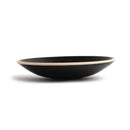 Olympia Canvas Shallow Tapered Bowl Delhi Black 200mm (Pack of 6)