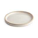 Olympia Canvas Flat Round Plate Murano White 180mm (Pack of 6)