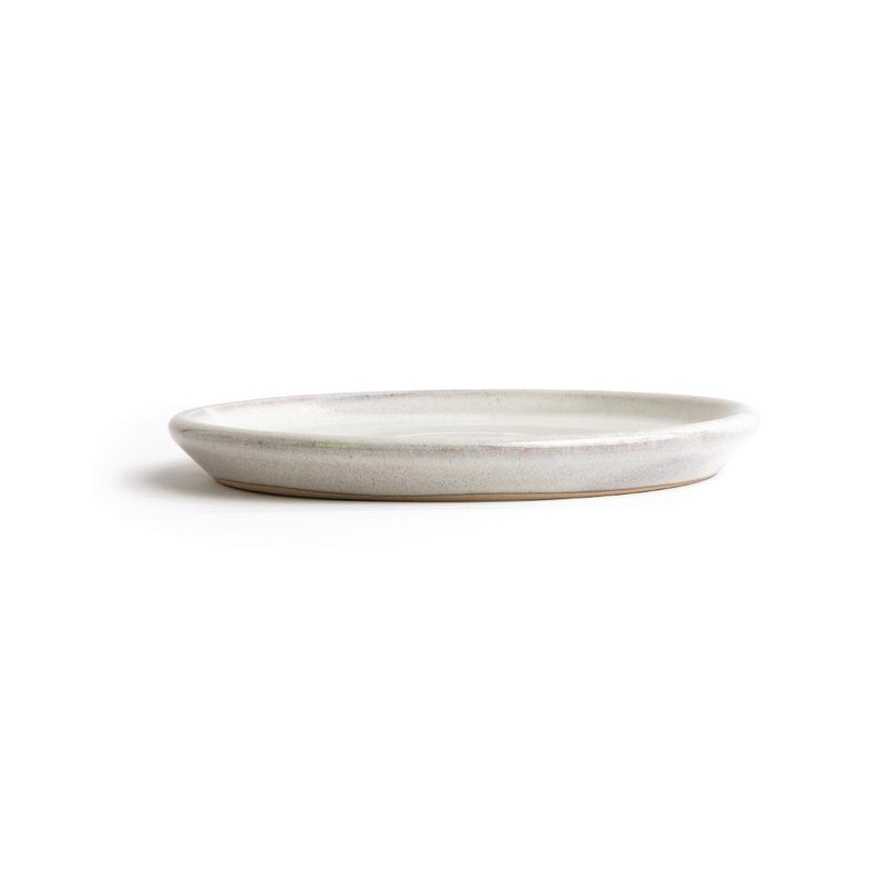 Olympia Canvas Small Rim Round Plate Murano White 180mm (Pack of 6)