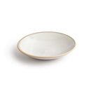 Olympia Canvas Shallow Tapered Bowl Murano White 200mm (Pack of 6)
