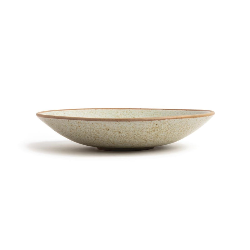 Olympia Canvas Shallow Tapered Bowl Wheat 200mm (Pack of 6)