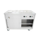 Parry Mobile Hot Cupboard with Bain Marie Top HOT12BM