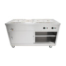 Parry Mobile Hot Cupboard with Bain Marie Top HOT15BM