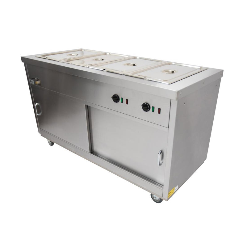 Parry Mobile Hot Cupboard with Bain Marie Top HOT15BM