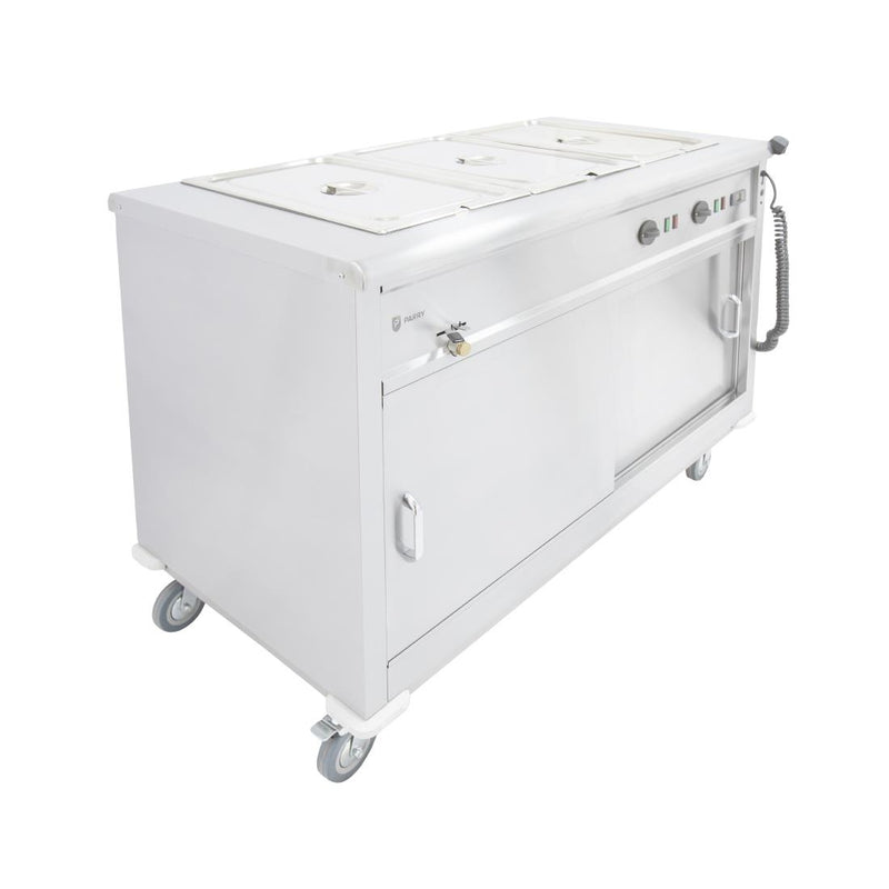 Parry Mobile Servery with Bain Marie Top MSB12