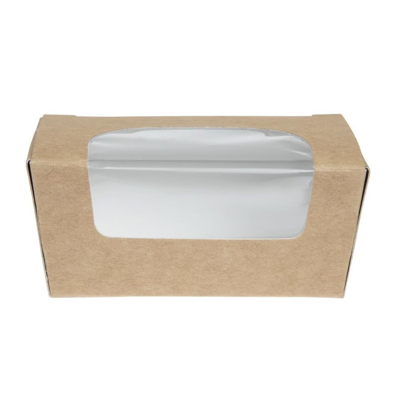 Colpac Compostable Kraft Cake Boxes With Window Small (Pack of 500)