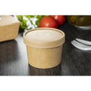 Colpac Recyclable Kraft Microwavable Soup Cups 225ml / 8oz (Pack of 500)