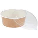 Colpac Recycelbare Salattöpfe aus Kraftpapier mit Deckel, klein, 700 ml (150 Stück)