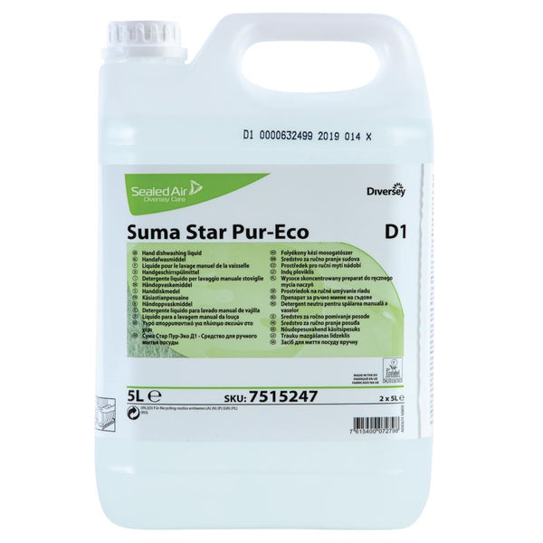 Suma Star D1 Pur-Eco Spülmittelkonzentrat 5Ltr