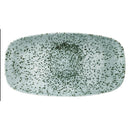 Churchill Mineral Oblong Chef Assiettes Vert 189 x 355 mm (Lot de 6)